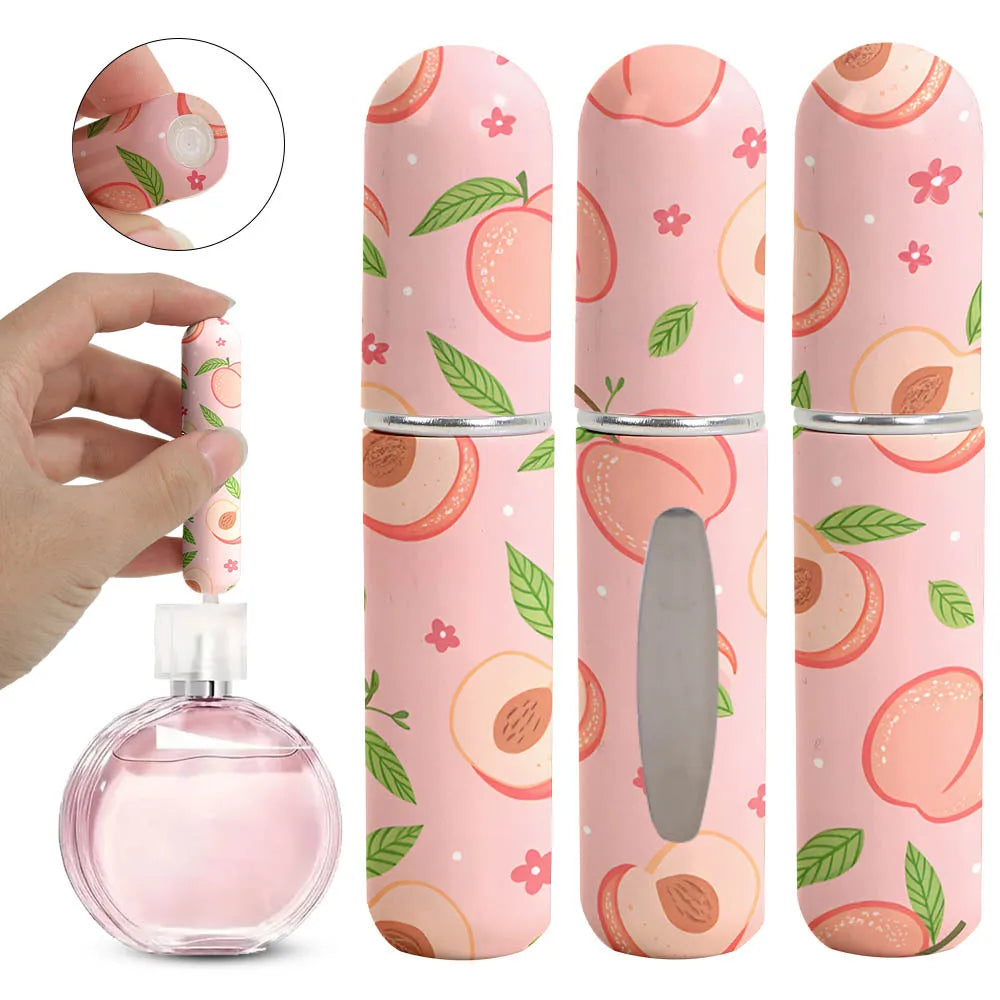 1/2PC 5ML Mini Perfume Bottle – Refillable Portable Spray Atomizer | Travel Cosmetic Container