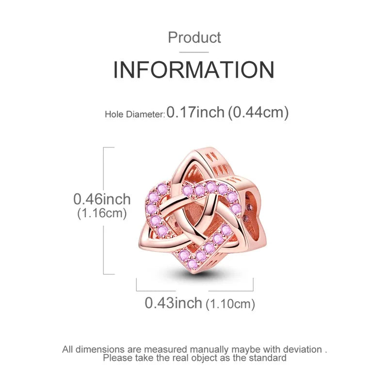 925 Sterling Silver Colorful CZ Zircon Dangle Charm | 2025 New Fashion Bead | Fits Pandora Bracelet | DIY Jewelry Gift