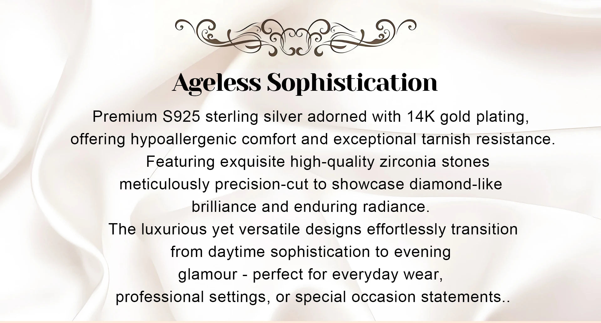 ORSA JEWELS 925 Sterling Silver Four-Leaf Clover Pendant Necklace with Premium Zirconia