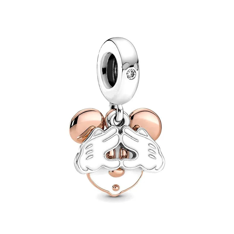 2025 Hot Sale 925 Sterling Silver CZ Pave Mother’s Embrace Dangle Charm | Fit Original Pandora Bracelet DIY Jewelry