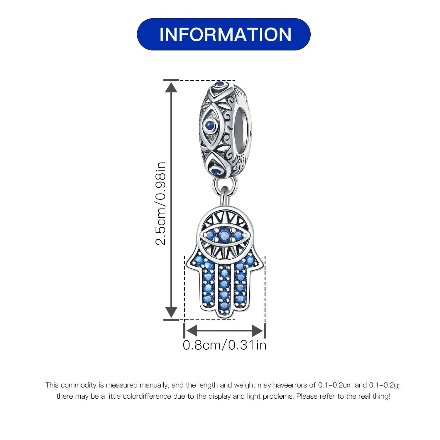 925 Sterling Silver Jesus Religious Symbol Charm Bead | Faith Pendant for Original Bracelet DIY Jewelry Gift