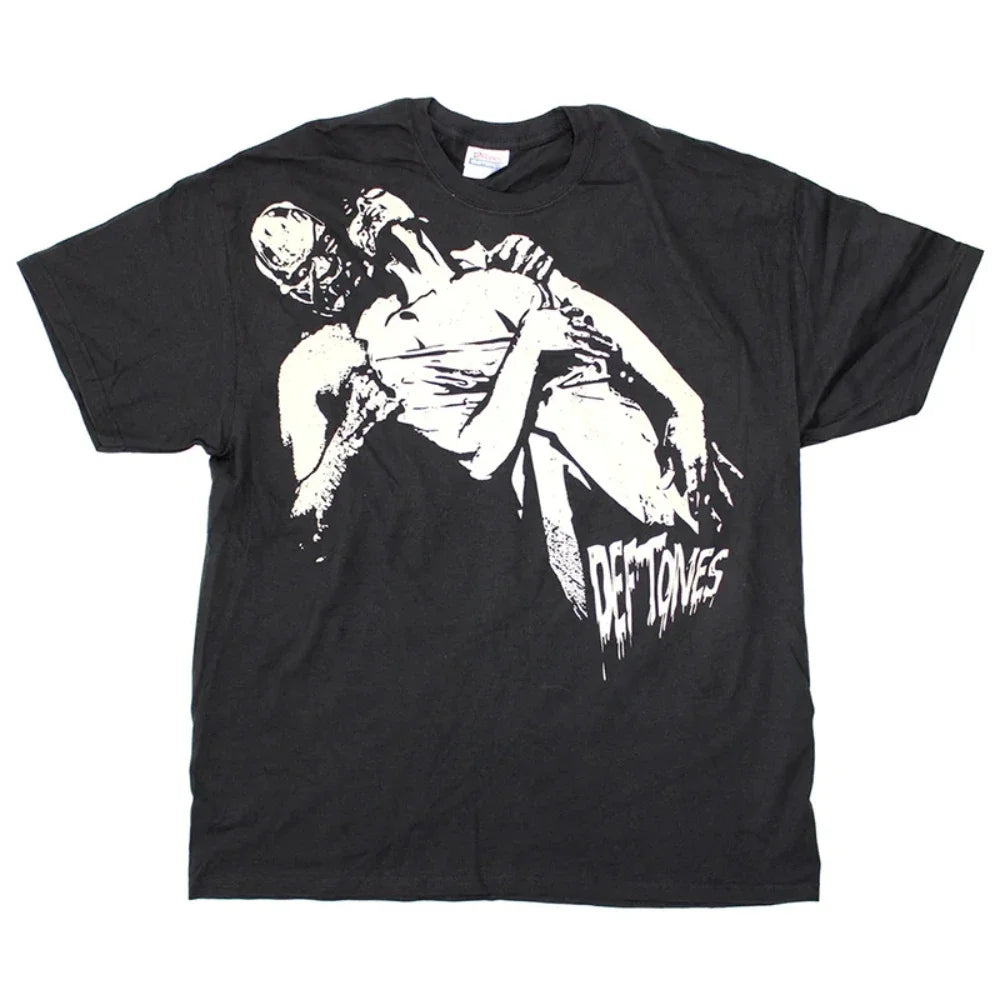 2025 Deftones Singer Band T-Shirt for Men & Women – Hip Hop Rock Short Sleeve Summer Tee 🎸🔥