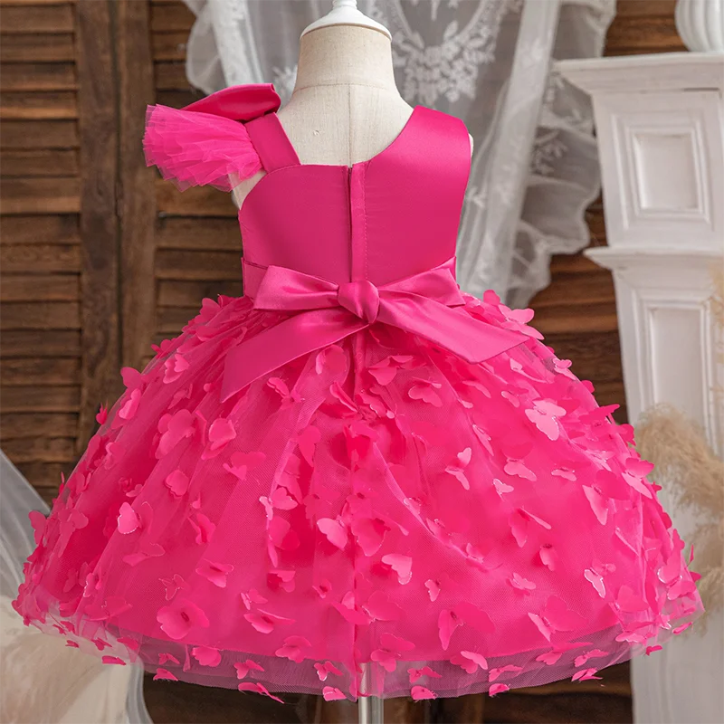 Hello Kitty Girl Butterfly Princess Dress – Birthday Party Outfit, Christmas & New Year Children Gift