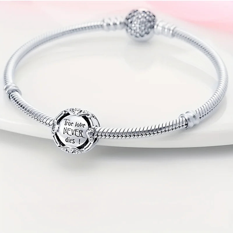 2025 New 925 Sterling Silver Disney & Harry Potter Charm Beads – Fit Original Pandora Bracelet, Women’s Fashion Gift