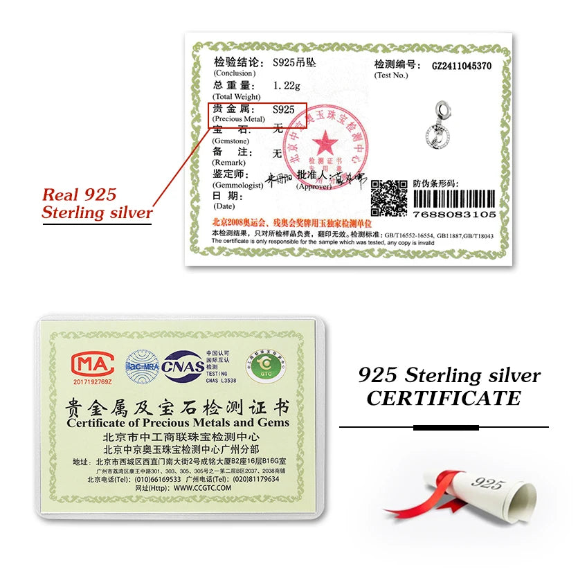 925 Sterling Silver Turtle Dolphin Series Charms | Ocean Beads Fit DIY Bracelet Necklace Women Jewelry Gift