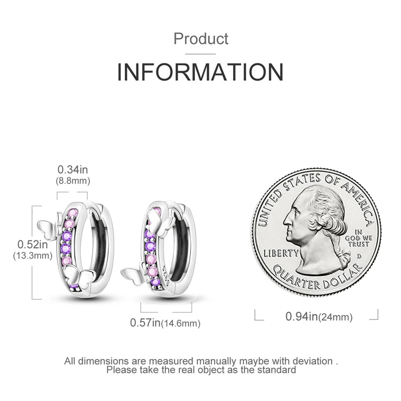 Pandora Style 925 Sterling Silver Irregular Star Earrings | European Fashion Jewelry Gift