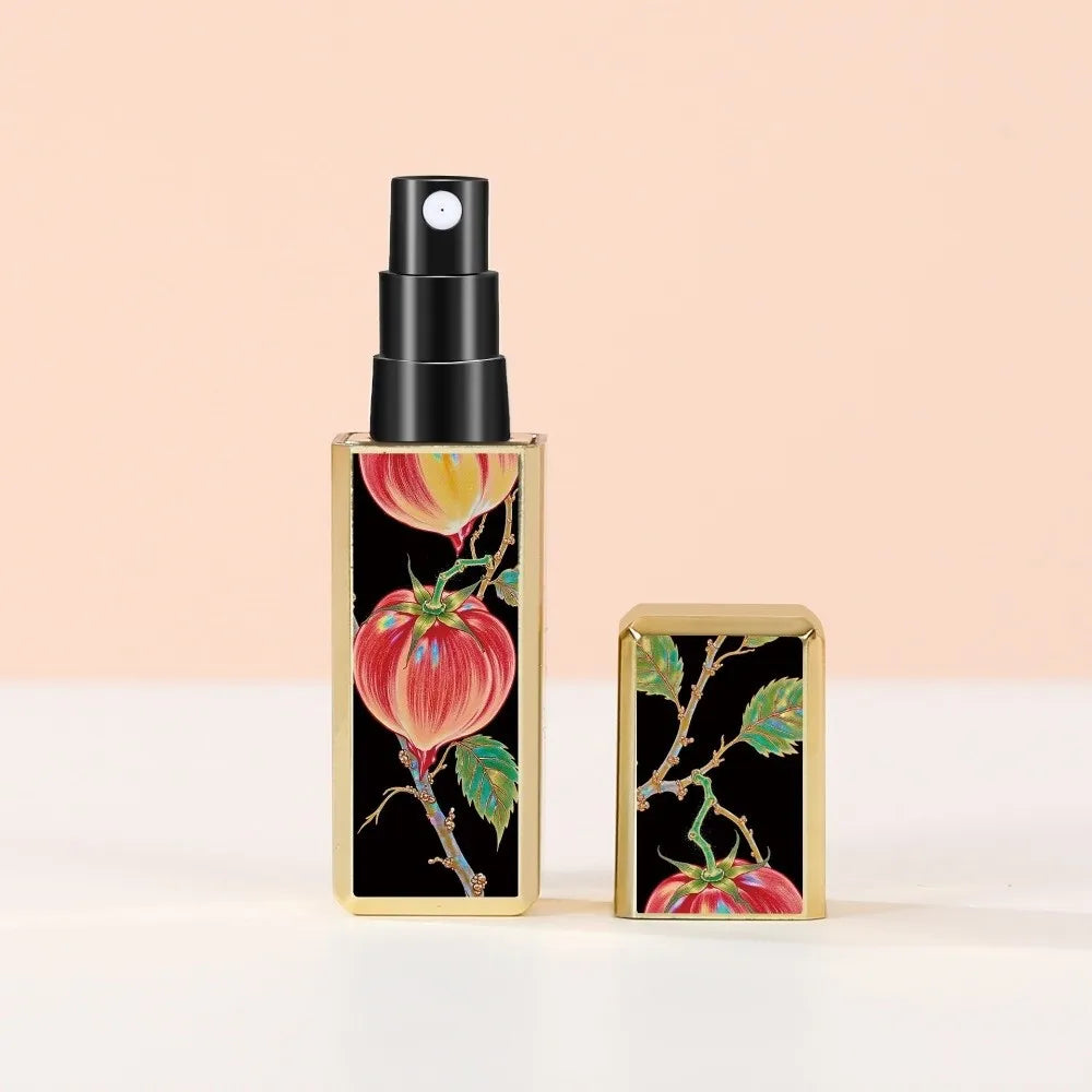 5ml New Mini Perfume Bottle – Refillable Portable Rotating Spray | Empty Cosmetic Storage Container