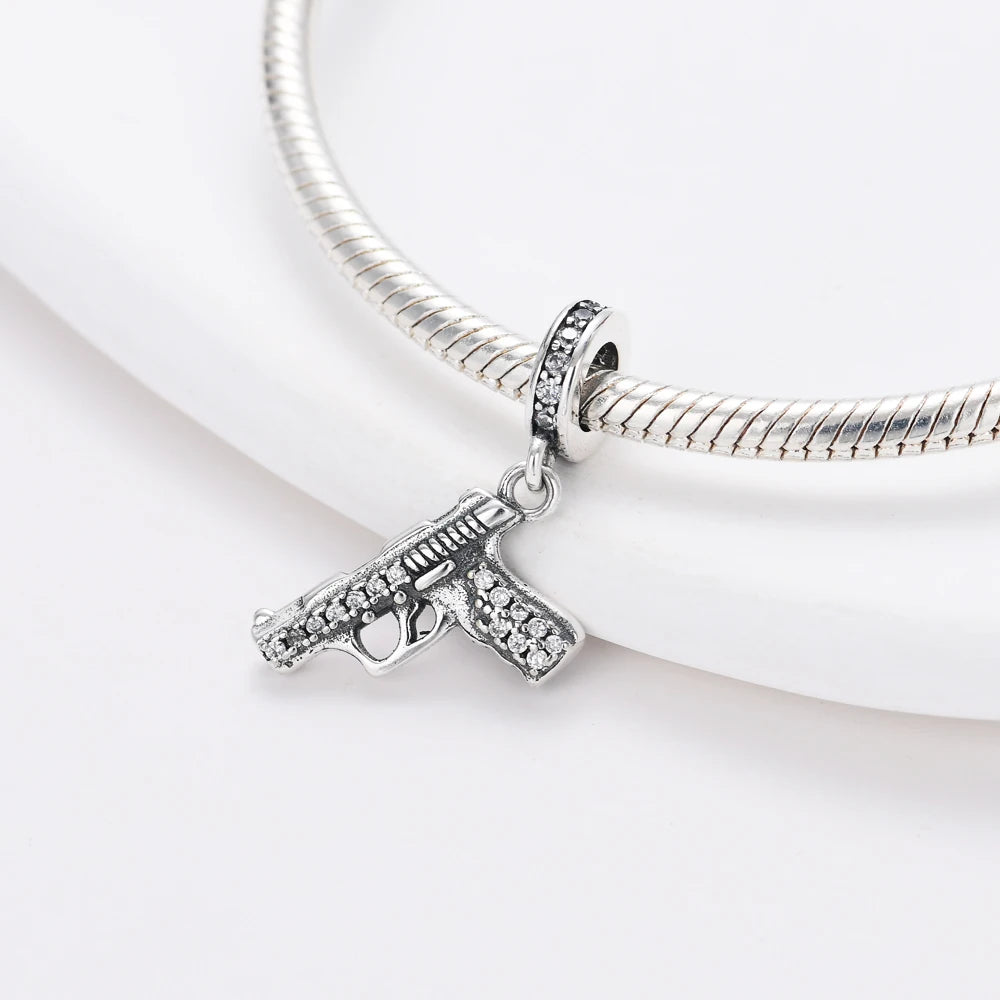 2025 S925 Sterling Silver Sports Series Charms | Basketball, Rugby, Baseball & Golf Pendant Fit Pandora Bracelets & Necklaces