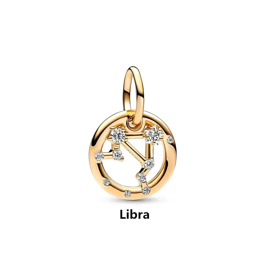 Hot Sale Gold Plated Heart & Chinese Dragon Charm Beads | Fashion Jewelry for Original Silver Bracelets