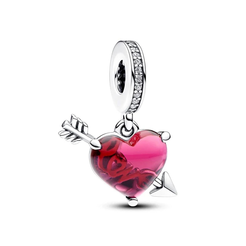 2025 Silver Plated Pendant Charm Bead | Fits Pandora Bracelet & Necklace Women’s DIY Jewelry Gift