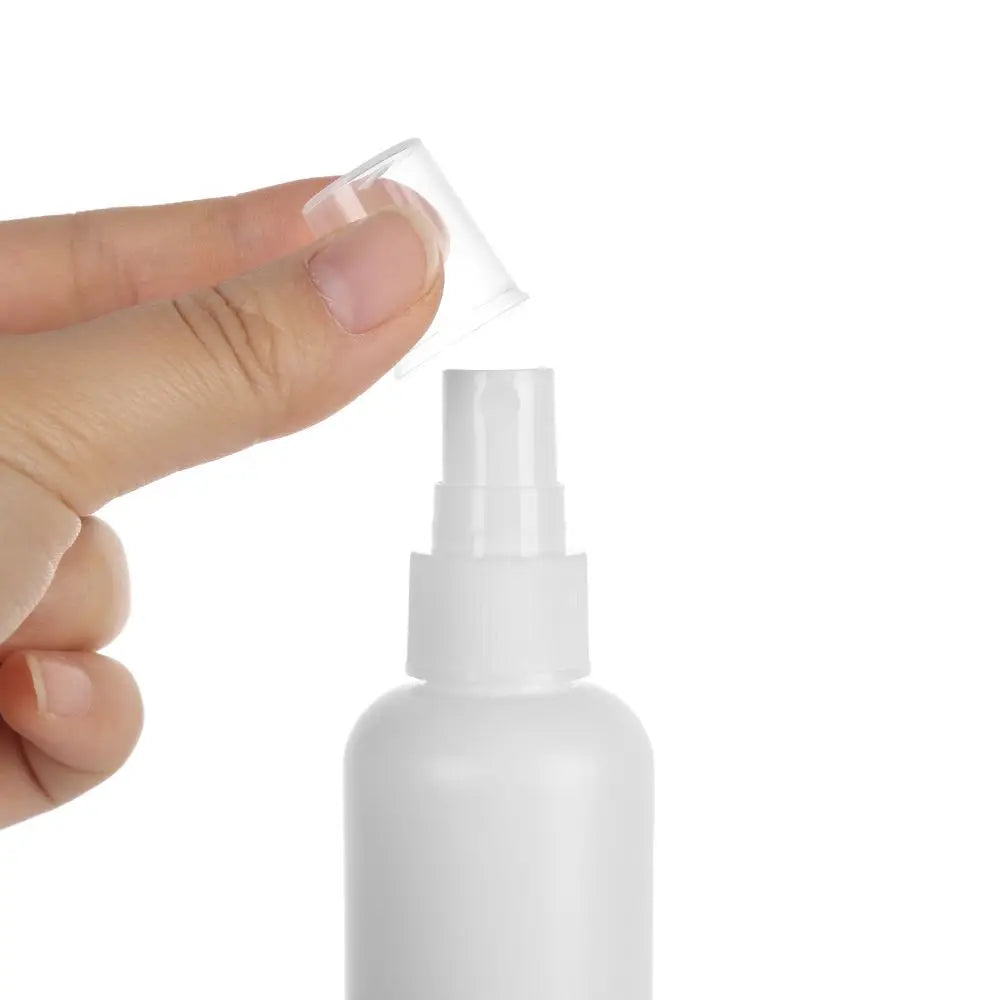 20/50/60/100ml Refillable White Plastic Spray Bottles – Travel Atomizer Containers | Empty Perfume Flask with Fine Mist Small Sprayer