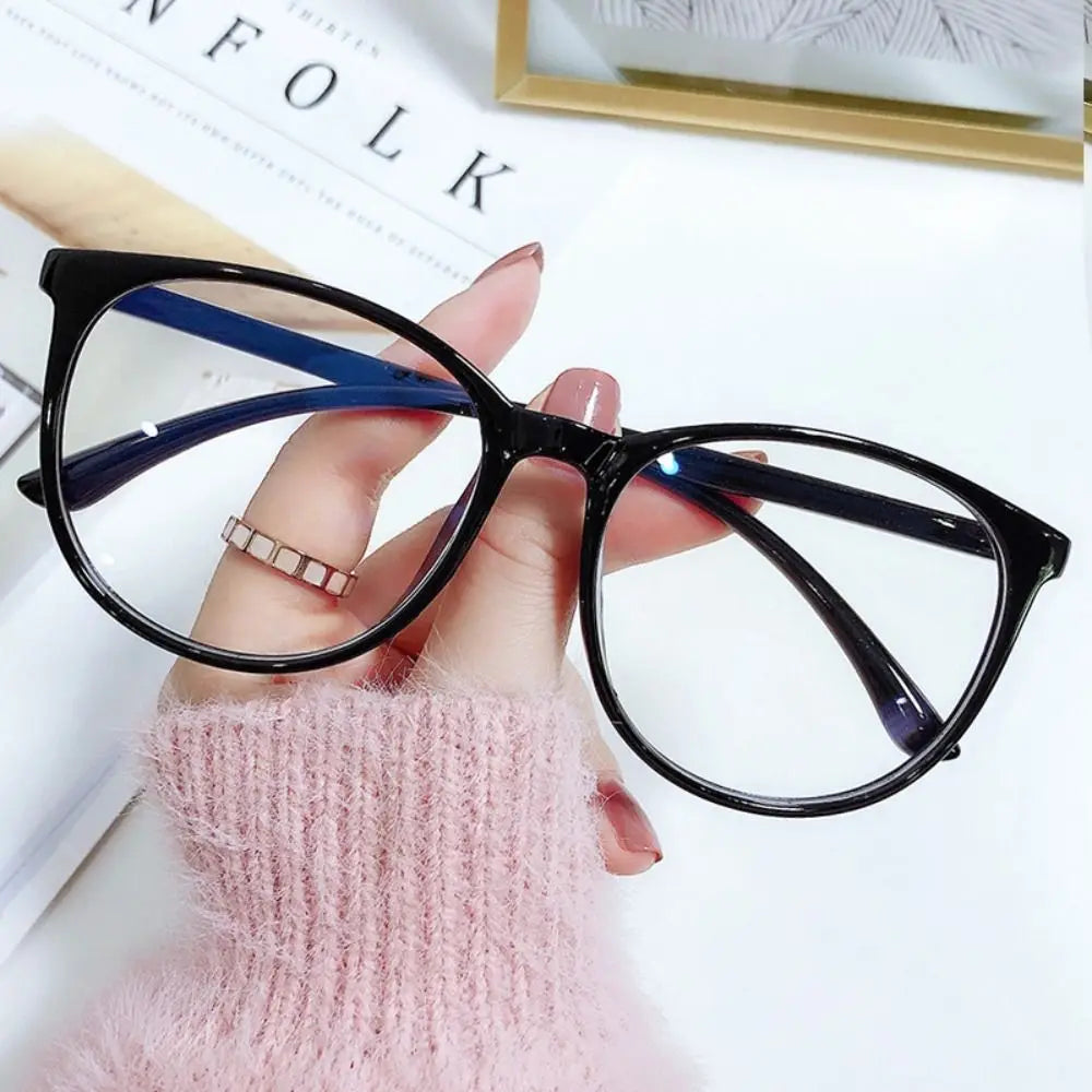 Large Square Frame Anti-Blue Light Glasses – Fashion Retro Computer Reading Eyeglasses for Men & Women | Optical Spectacle Eyewear