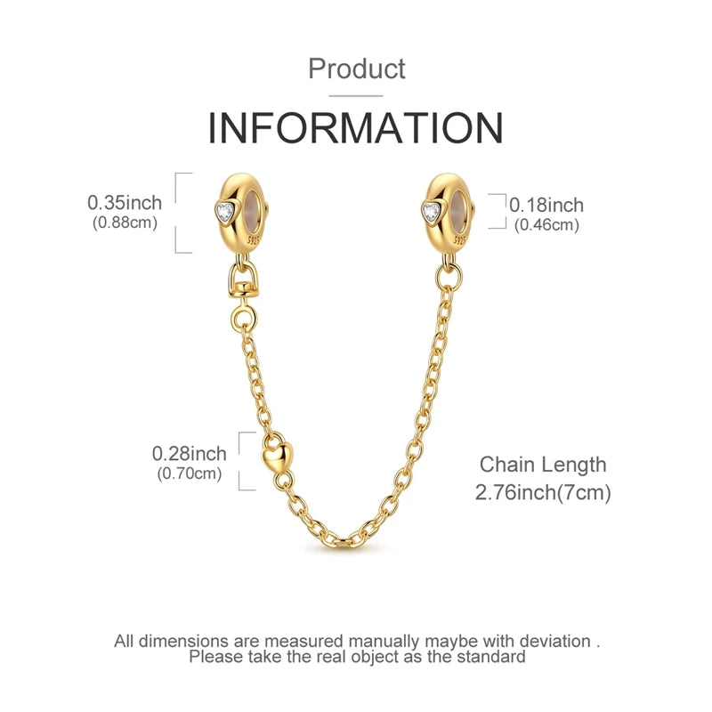 925 Sterling Silver Golden Charms Bow Cross Earth Passport Dangle | Fits Original Bracelet DIY Jewelry Gift for Women