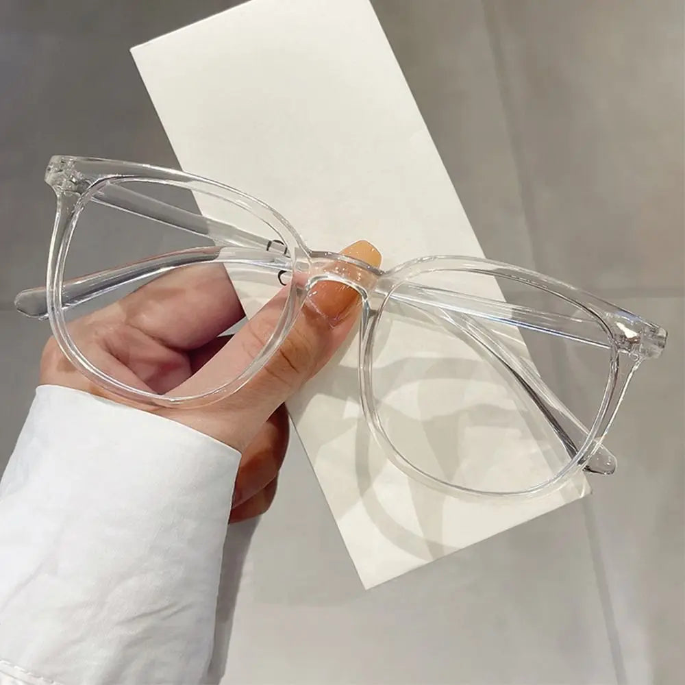 Large Square Frame Anti-Blue Light Glasses – Fashion Retro Computer Reading Eyeglasses for Men & Women | Optical Spectacle Eyewear
