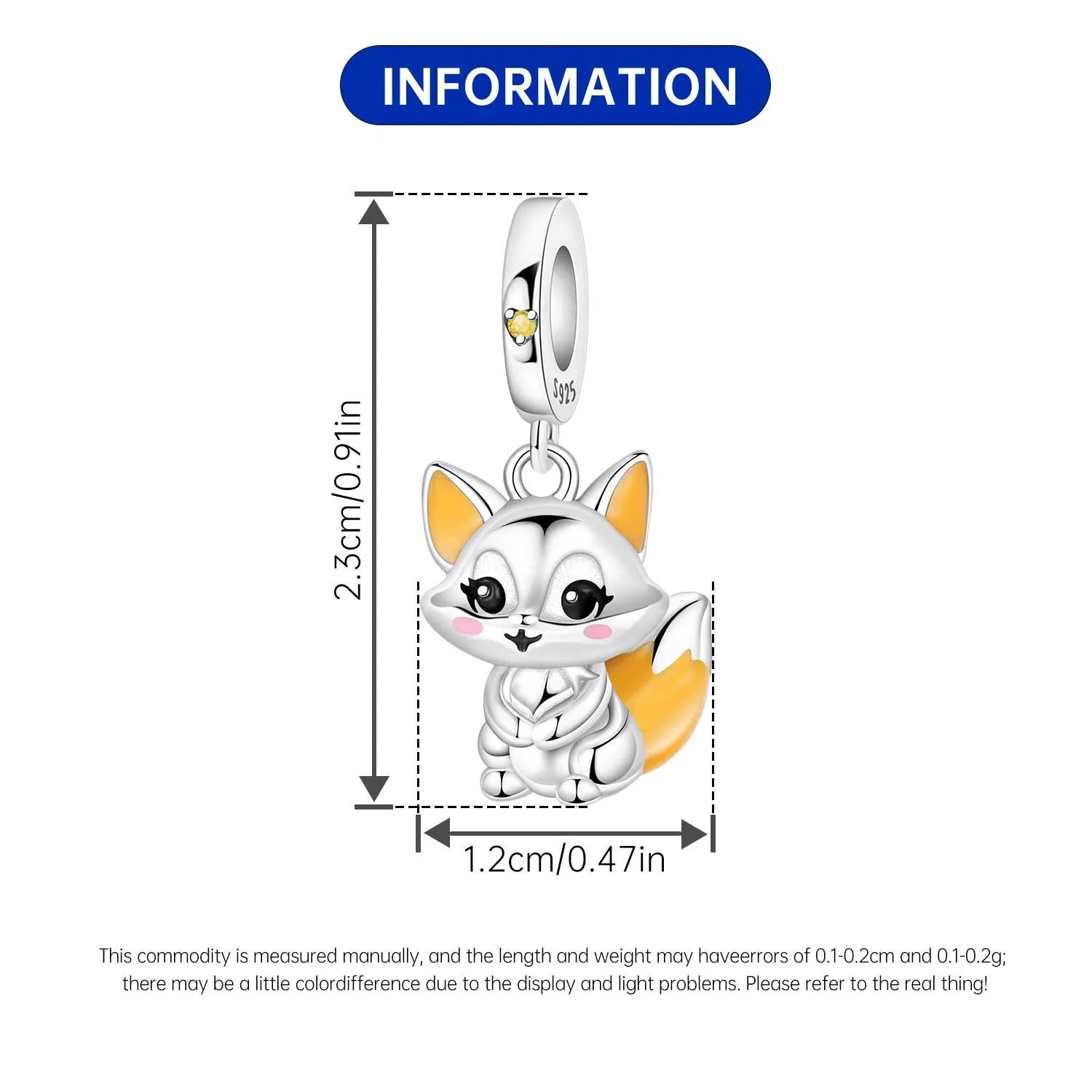 PANPOKI 925 Sterling Silver Cute Mouse Eating Cheese Charm Pendant | Original Bracelet DIY Jewelry Gift for Women