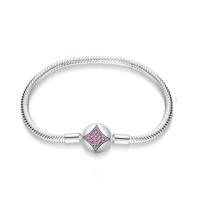 S925 Sterling Silver Snake Bone Chain Bracelet | Pandora Fit DIY Jewelry