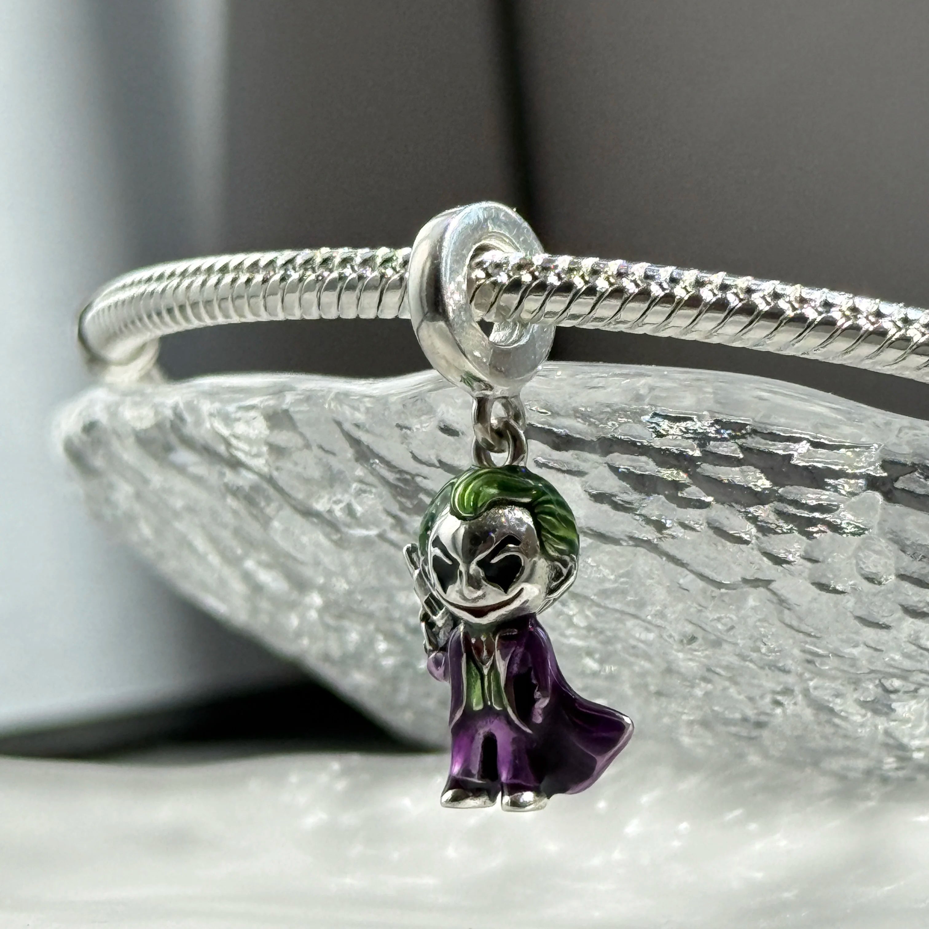 925 Sterling Silver Disney Charms | Stitch, Mickey & Cheshire Cat Beads for Original Bracelet Halloween Jewelry Gift