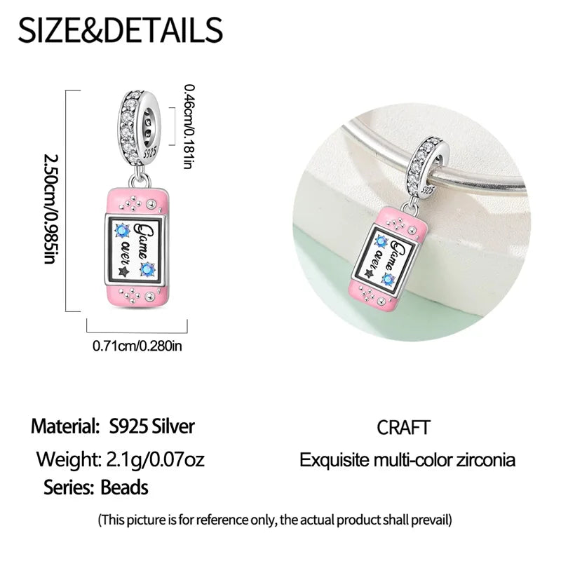 New Original 925 Sterling Silver Animal Charms | Cute Capybara, Elephant & Cat Beads for Bracelets DIY Jewelry