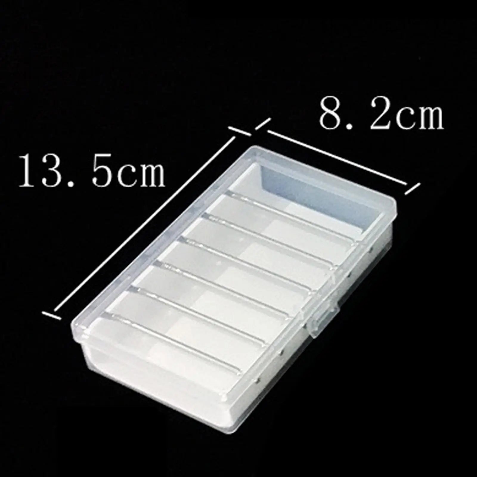 Acrylic Pandora Box Beads Rectangle Clear Jewelry Storage Organizer
