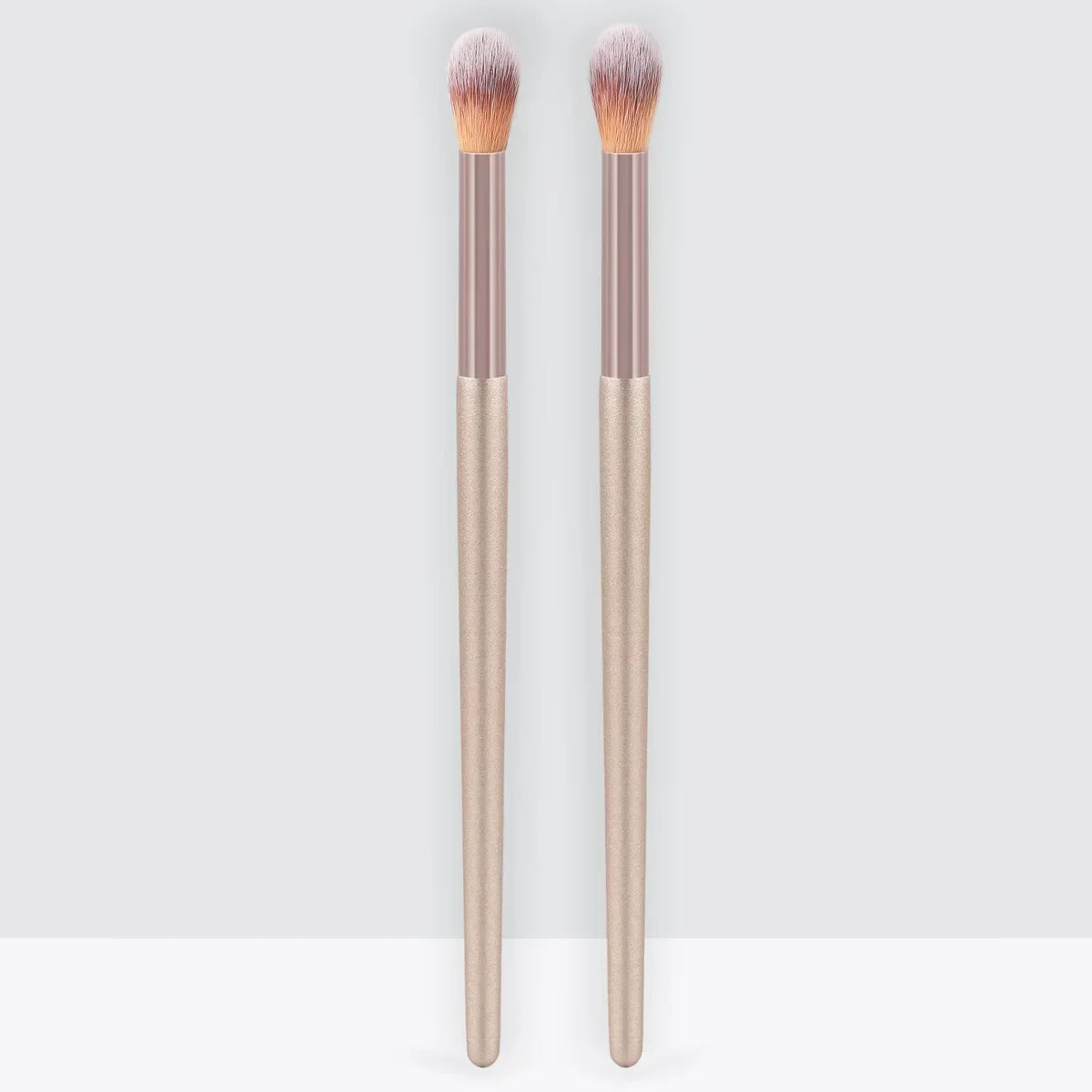 2PCS Professional Nose Shadow & Highlight Brushes – Face Cosmetics Blending, Smudge & Shader Beauty Tools