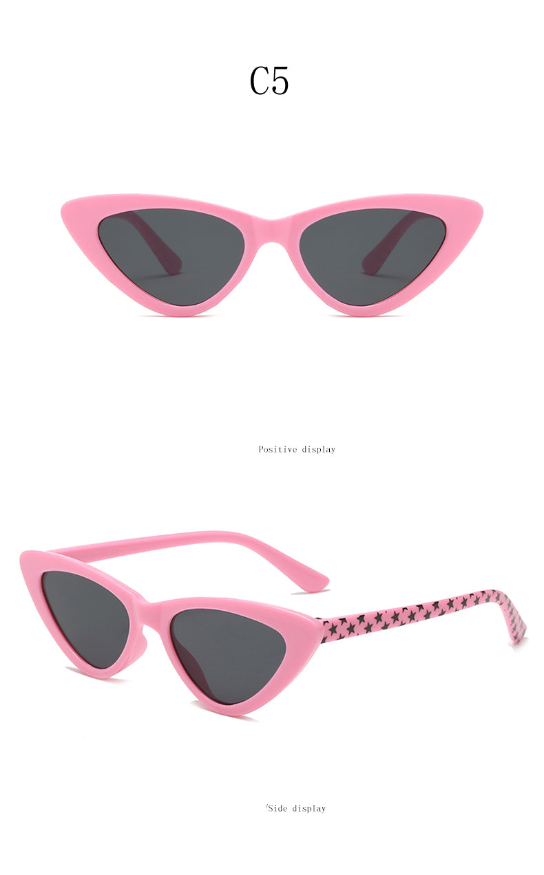 Children’s Sunglasses – Cute Cat Eye Eyewear for Girls & Boys | Baby Kids Infant Outdoor Shades UV400 Anti-Glare Goggles
