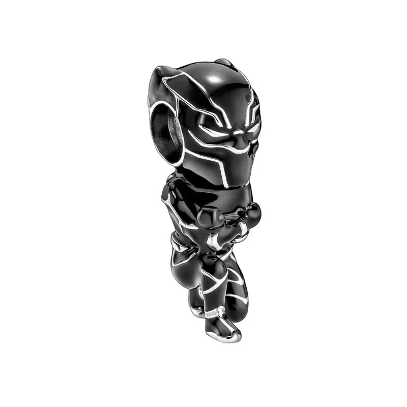 925 Silver DIY Beads & Charms | Mickey, Minnie, Princess, Pumpkin, Stitch, Spiderman Marvel for Bracelets