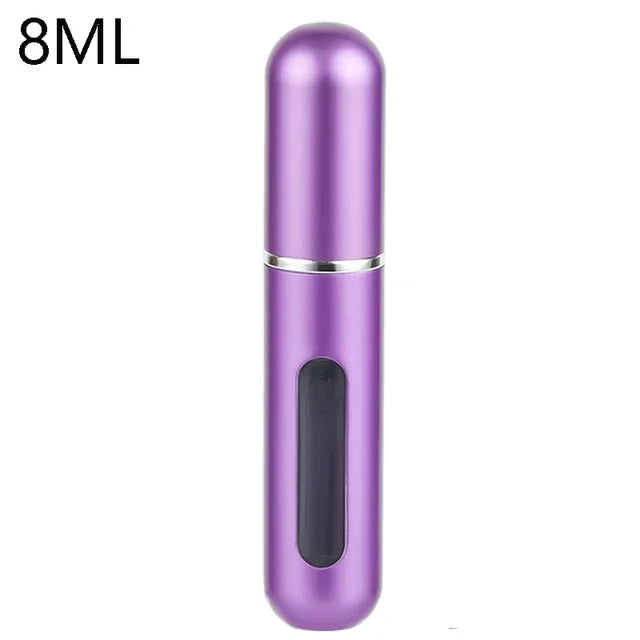 8ML Wholesale Refillable Perfume Bottle – Metal Aluminum Spray Atomizer | Portable Travel Perfume Container