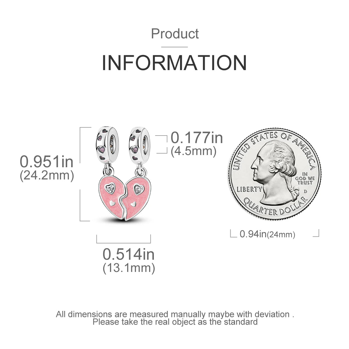 S925 Silver Heart Love Mom Infinity Charm | Dangle Bead Fit Bracelet Jewelry Mother’s Day Gift