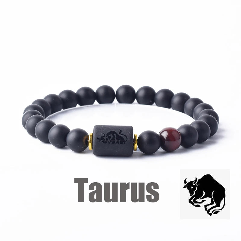 Zodiac Sign Bracelet for Men & Women | 12 Constellation Bangles | Gemini, Virgo, Leo, Libra Friendship Gift