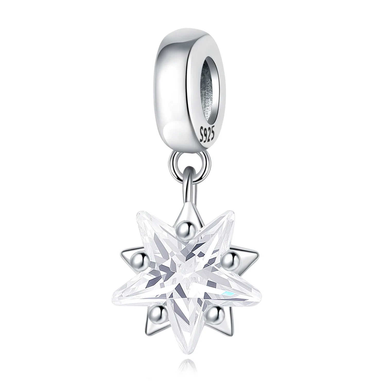 PANPOKI 925 Sterling Silver Switchable Book Pendant Charm | Original Bracelet Beads DIY Jewelry Gift for Women