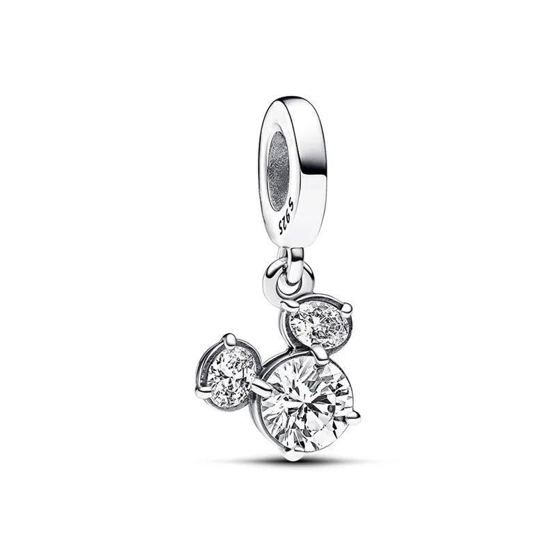 2025 Hot Sale 925 Sterling Silver CZ Pave Mother’s Embrace Dangle Charm | Fit Original Pandora Bracelet DIY Jewelry