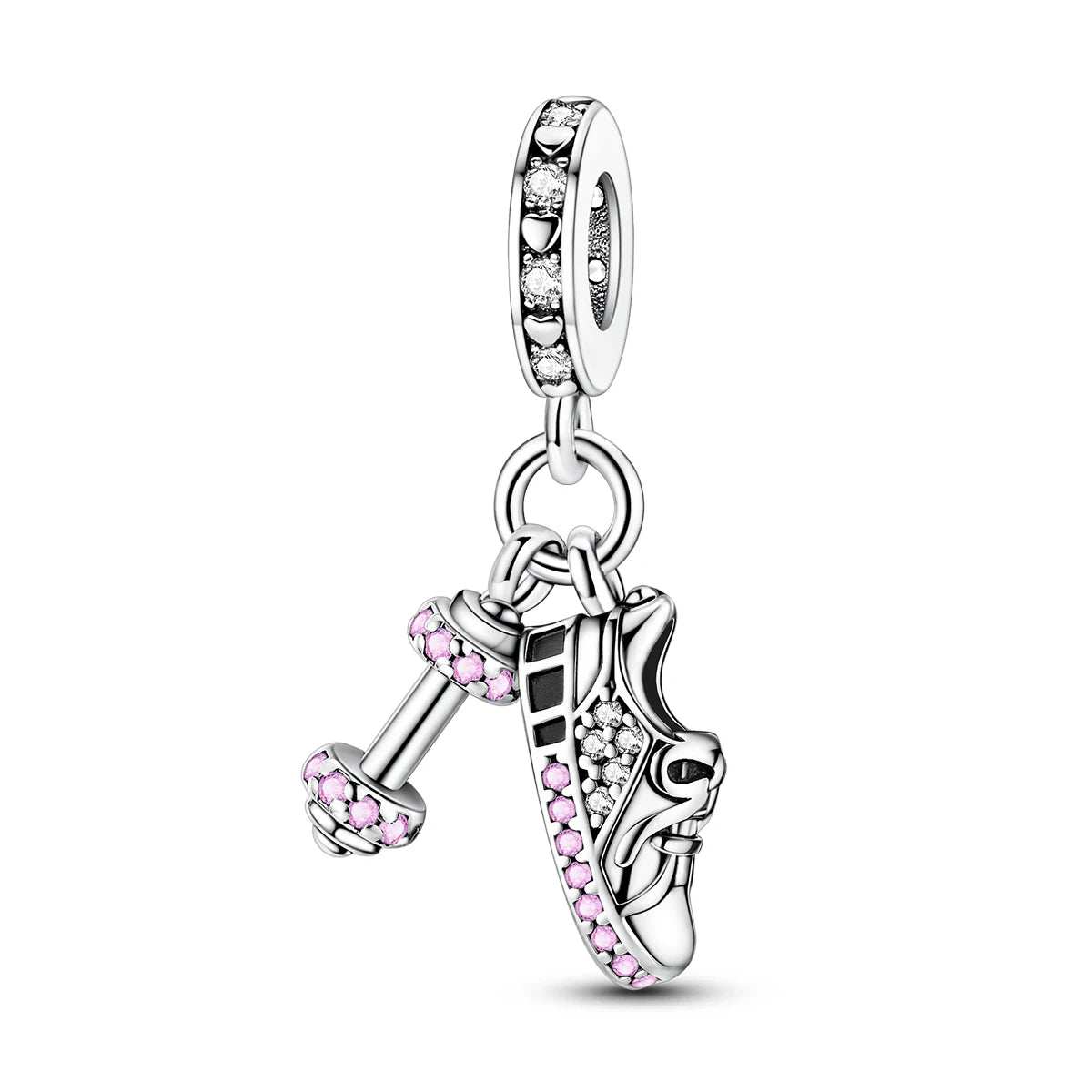 925 Sterling Silver Bow Family Girl Charm Bead | Fit Original Bracelet Pendant DIY Women Jewelry Gift