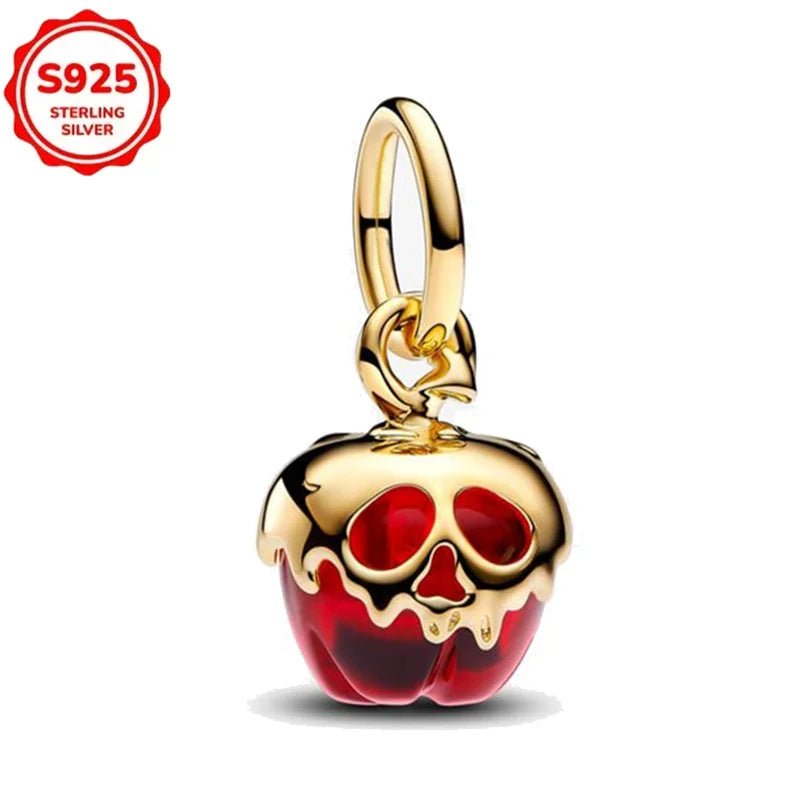 New Disney 925 Sterling Silver Cheshire Cat & Dumbo Charms – Original Bracelet Beads DIY Pendant Halloween Jewelry Gift