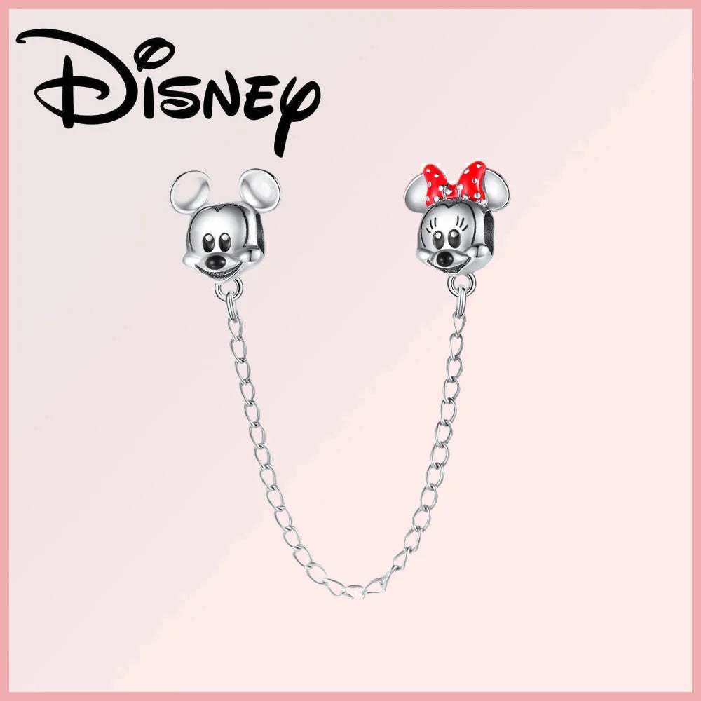 Disney Deadpool Stitch Minnie Winnie 925 Sterling Silver Dangle Charms – Fit Original Bracelet