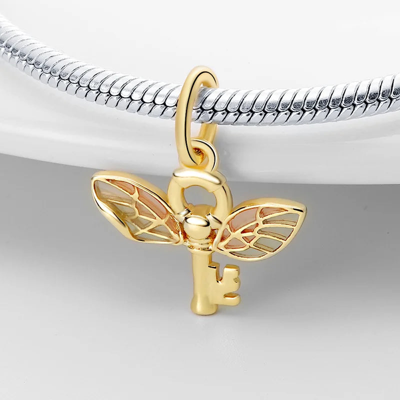 2024 Hot Sell Magician Series Pendant | 925 Sterling Silver Envelope & Owl Charm Beads for Bracelet