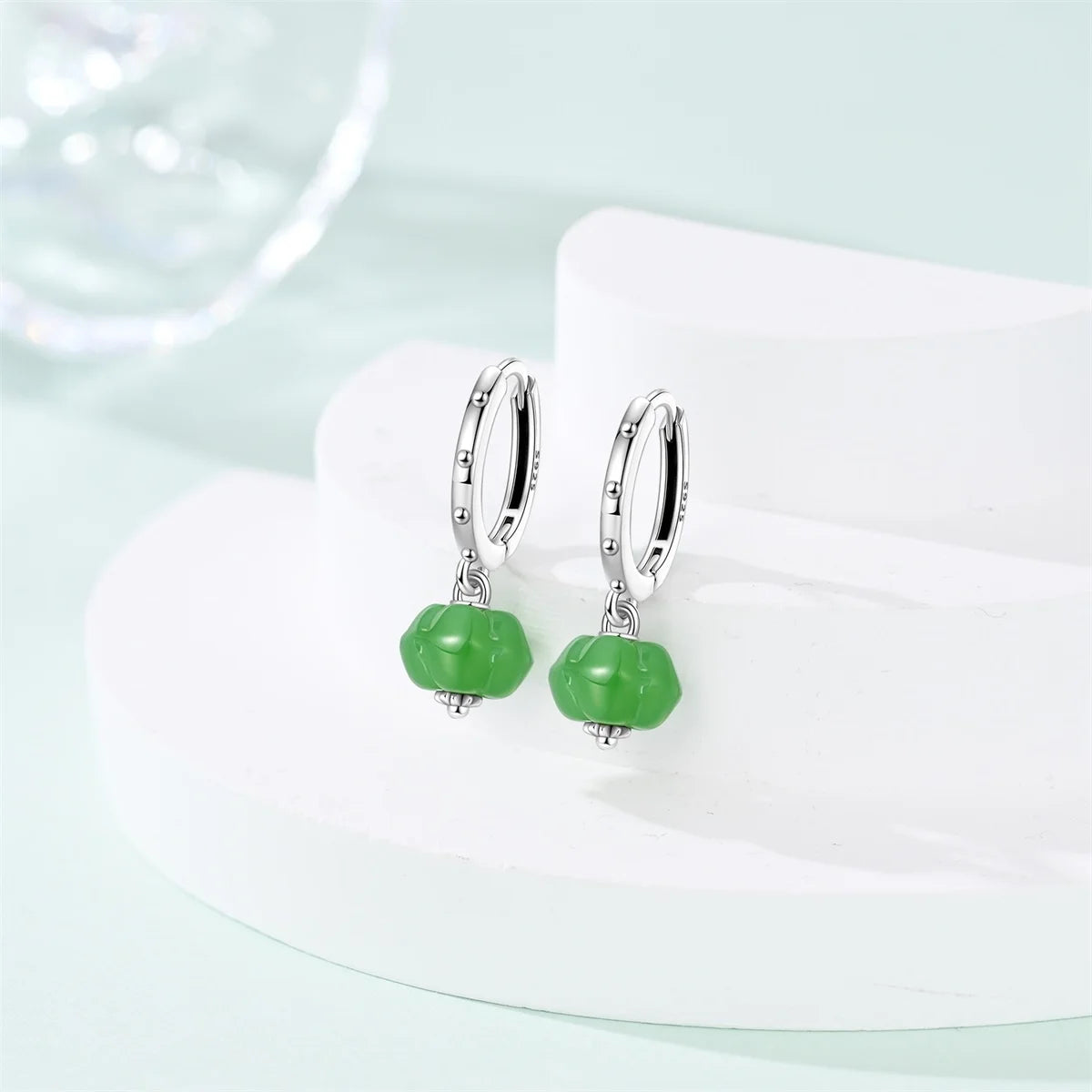 New Original 925 Sterling Silver Sweetheart Bow & Crab Ocean Earrings | Donut Zircon Round Design Women’s Fine Jewelry