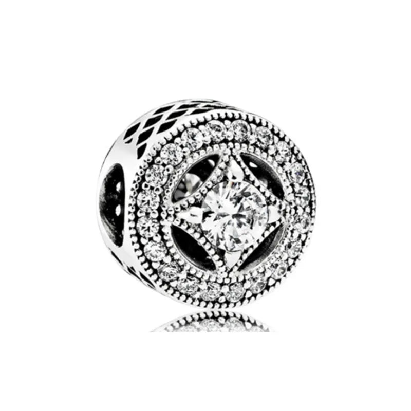 925 Sterling Silver Airplane, Leaf & Angel Charms | Painted Bead Pendants Fit Original European Bracelet DIY Jewelry