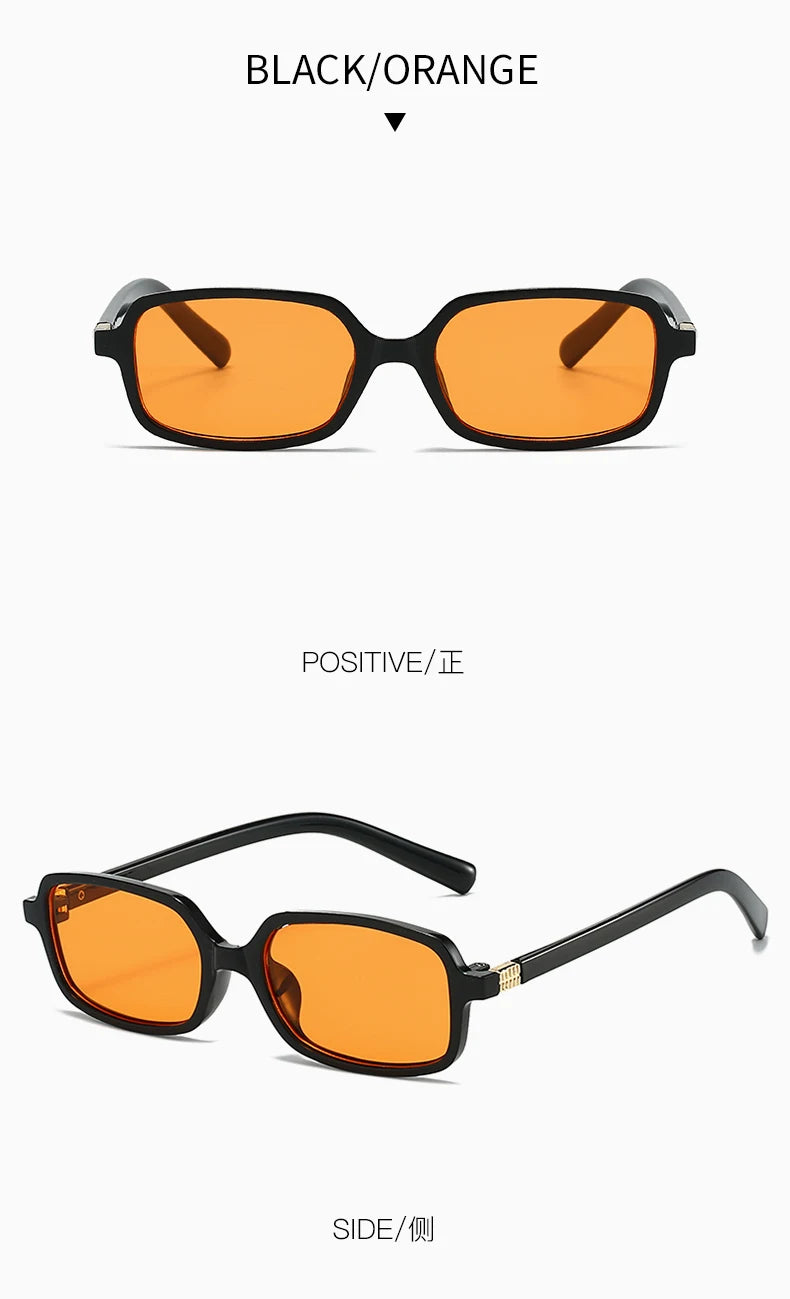 Sexy Small Rectangle Women’s Sunglasses 2025 – Leopard Brown Retro Hot Sun Glasses | Colorful Fashion Eyewear