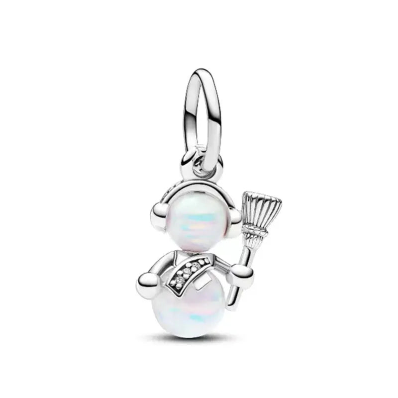 2024 925 Sterling Silver Black Camera Dangle Charm Bead – Fits Original Pandora Bracelets DIY Jewelry for Women