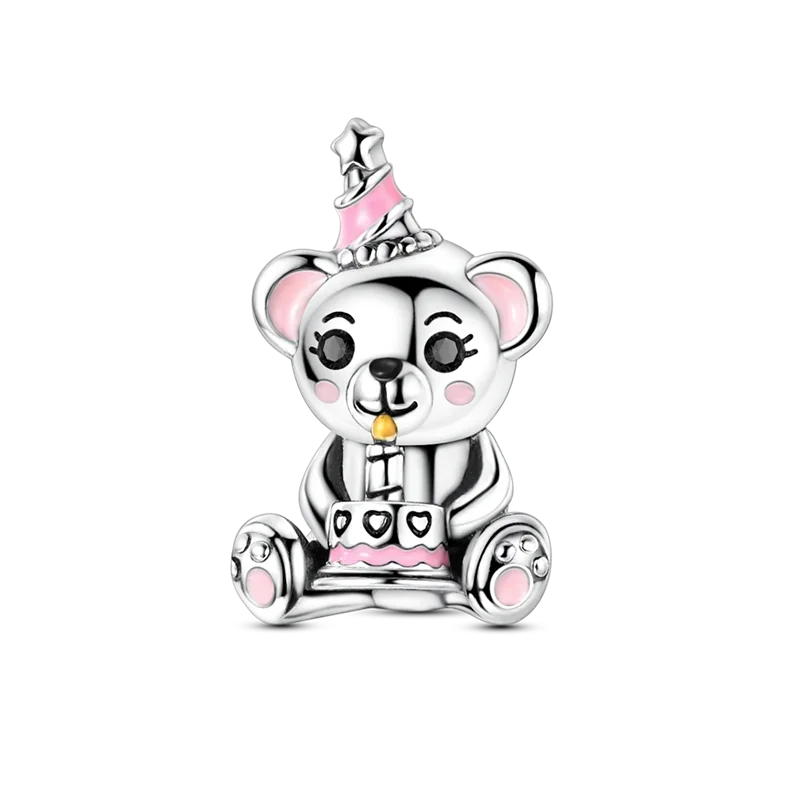 925 Sterling Silver Golden Autumn Charms | Maple Leaf & Pumpkin Beads Fit Original Bracelet DIY Jewelry Gift