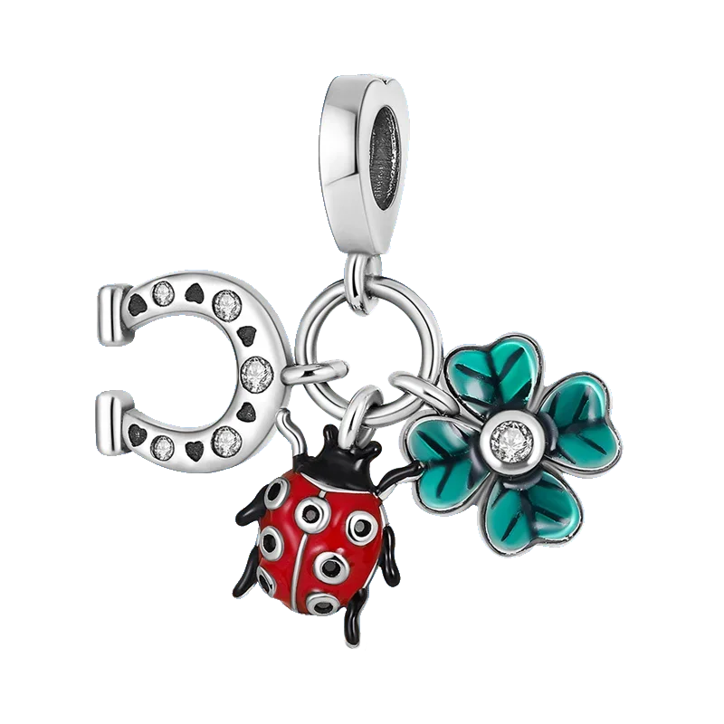 Fashion 925 Sterling Silver Colorful Butterfly Dragonfly Hummingbird Charms – Spring Series Beads Fit 925 DIY Bracelet
