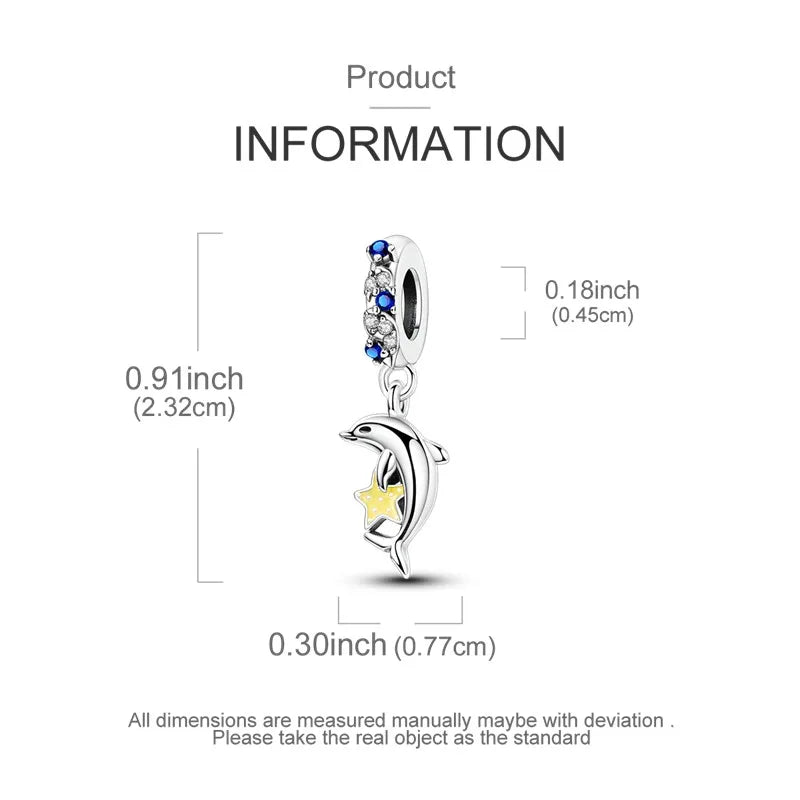 925 Sterling Silver Colorful CZ Zircon Dangle Charm | 2025 New Fashion Bead | Fits Pandora Bracelet | DIY Jewelry Gift