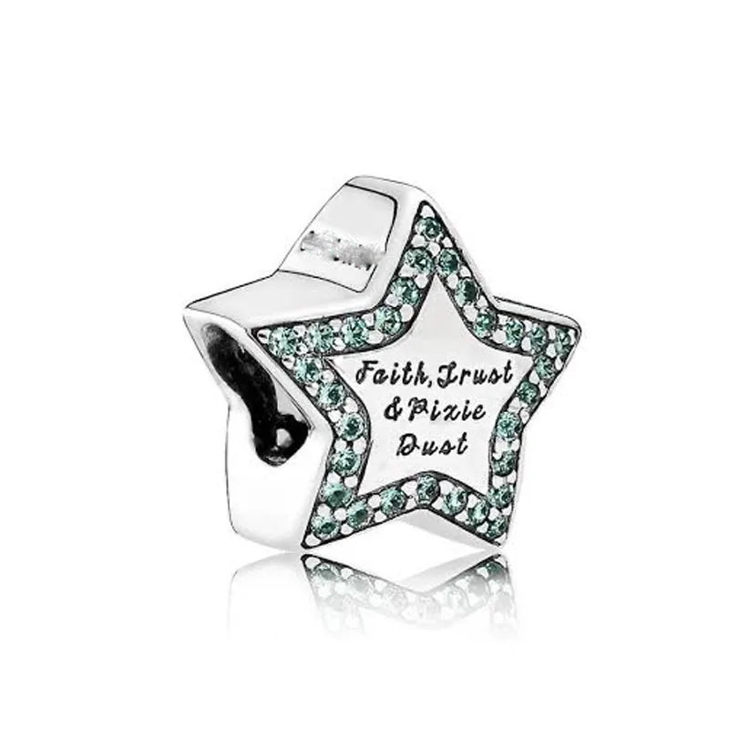 925 Sterling Silver Heart, Crab & Octopus Charms | Fit Original European Bracelet DIY Jewelry Accessories