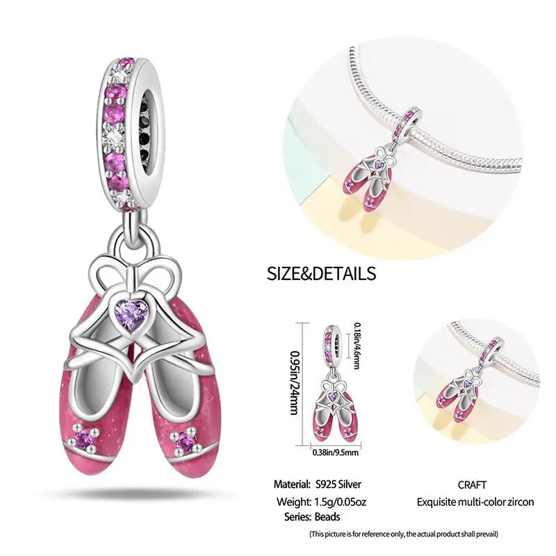 925 Sterling Silver Flying Bird & Butterfly Safety Chain Charm Beads for Original 3mm Bracelet – DIY Jewelry Gift