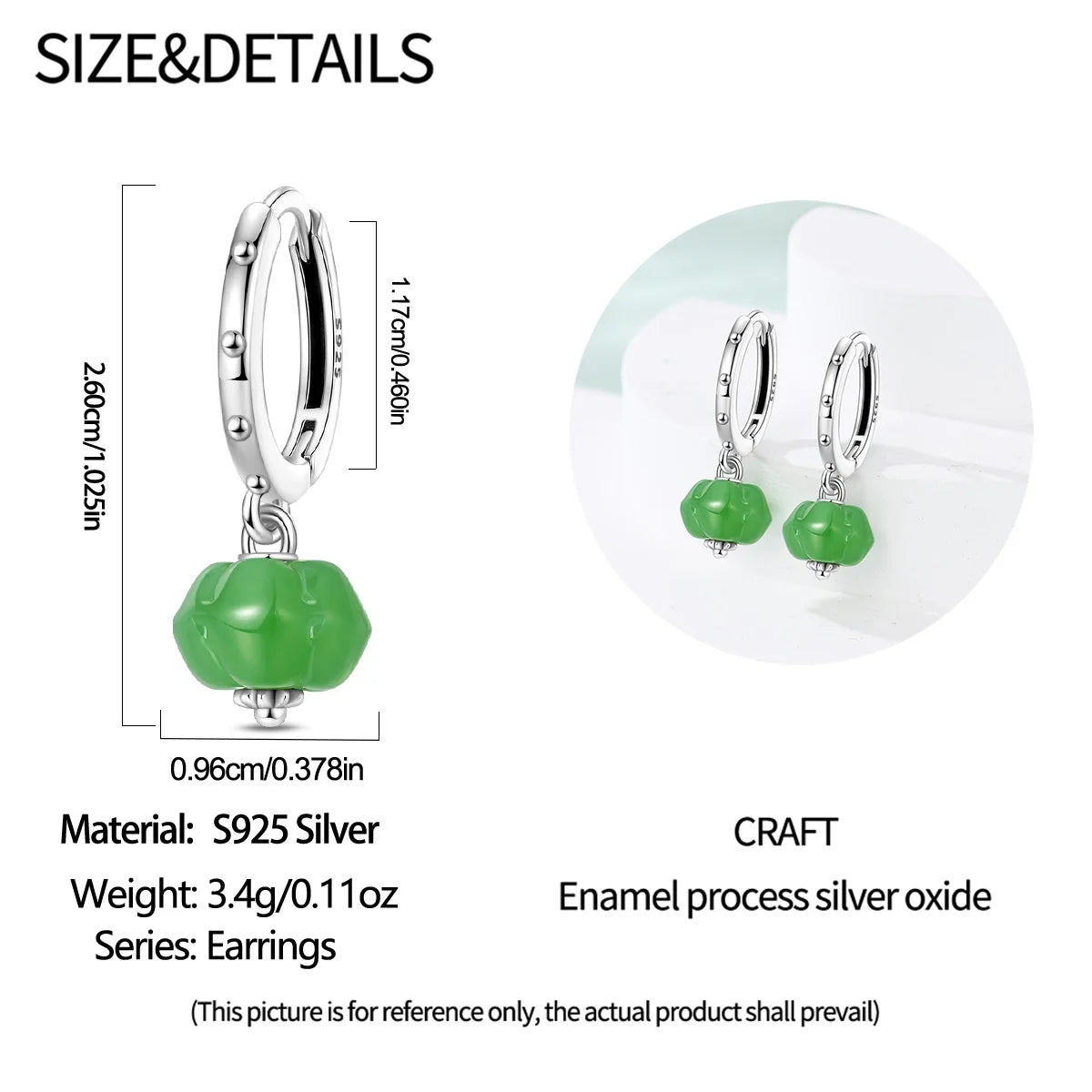 New Original 925 Sterling Silver Sweetheart Bow & Crab Ocean Earrings | Donut Zircon Round Design Women’s Fine Jewelry