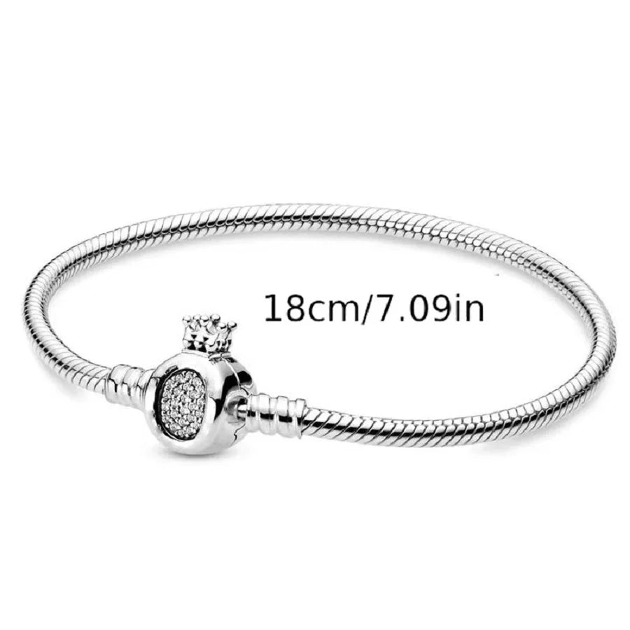 100% S925 Sterling Silver Dumbo Hot Air Balloon Charm Bead for Original Bracelet DIY Jewelry Making