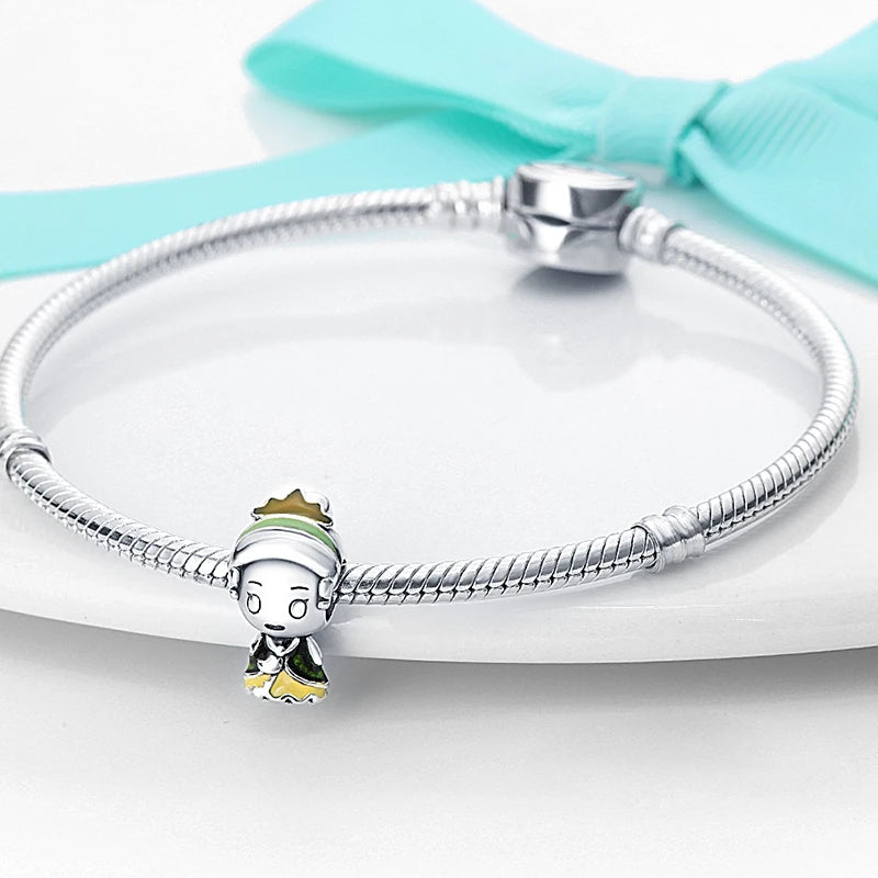 Hot Sale 925 Sterling Silver Princess Charm – DIY Women’s Bracelet Gift