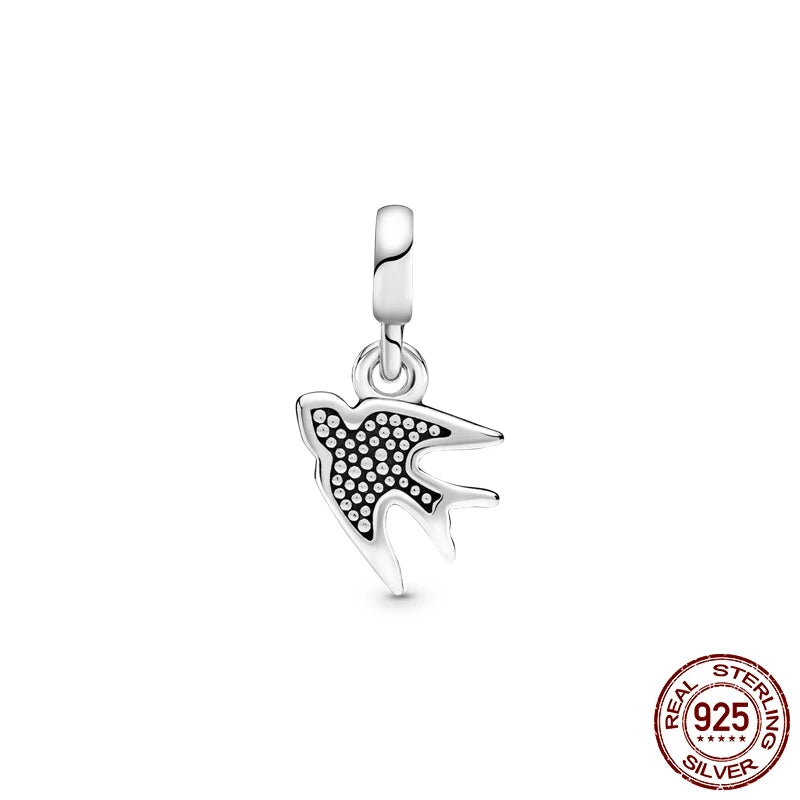 925 Silver 👁️ Eye Medallion Pendant | Pandora Fit DIY Connector Charm