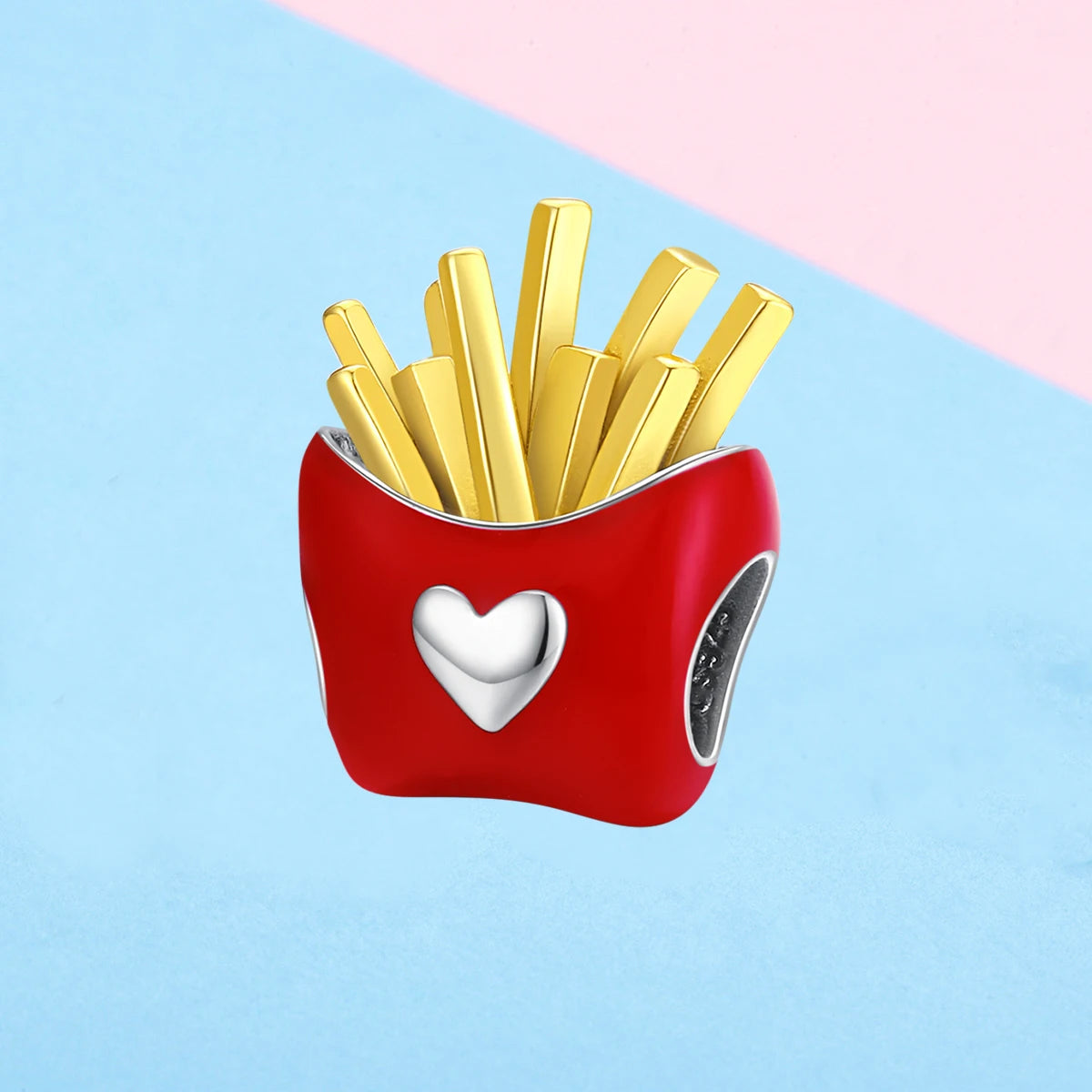 WOSTU 925 Sterling Silver Mixed Charms | Pet, Camera, Bee, Coffee & Ladybug Beads – Fit Original Pandora DIY Bracelet Jewelry