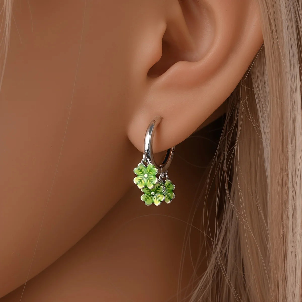 New Original 925 Sterling Silver Sweetheart Bow & Crab Ocean Earrings | Donut Zircon Round Design Women’s Fine Jewelry